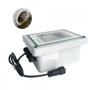 level sensor area velocity doppler flowmeter open channel flow meter for waste water