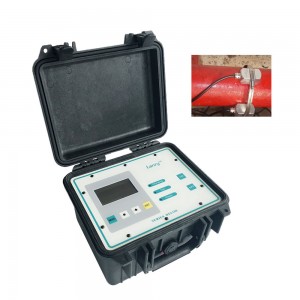 Back-Lit Flow Rate Display And Totalizer Portable Type Ground Water Doppler Ultrasonic Flow Meter