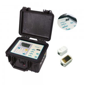 portable water smart ultrasonic flow meter with data logger