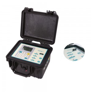 portable water valves monitor flow meter ultrasonic endress