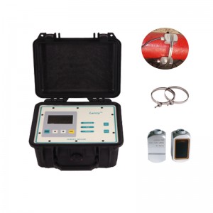 wastewater dn25 4-20ma output seawater portable ultrasonic flowmeter