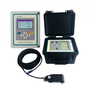 RS485 Modbus Outputs Sewage Treatment and Stream Velocity Measurement Portable Doppler Flow Meter