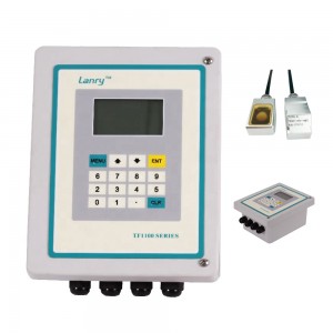 data logger clamp on water ultrasonic flow meter for plant engineering