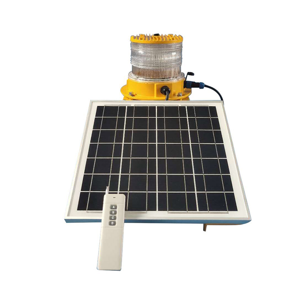 TY2KS-R L-864 LED Single Medium intensity Solar Powered Obstruction Light(Type B or Type C)
