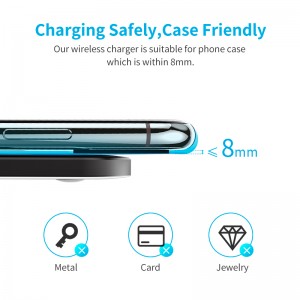 Wholesale Price China Customize Machining Precision CNC Machined Aluminum Mobile Phone Wireless Charger