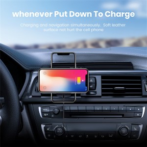Car Air Vent Mount 15W Fast Charging Magnetic Wireless Charger Phone Holder Stand for iPhone12 /13