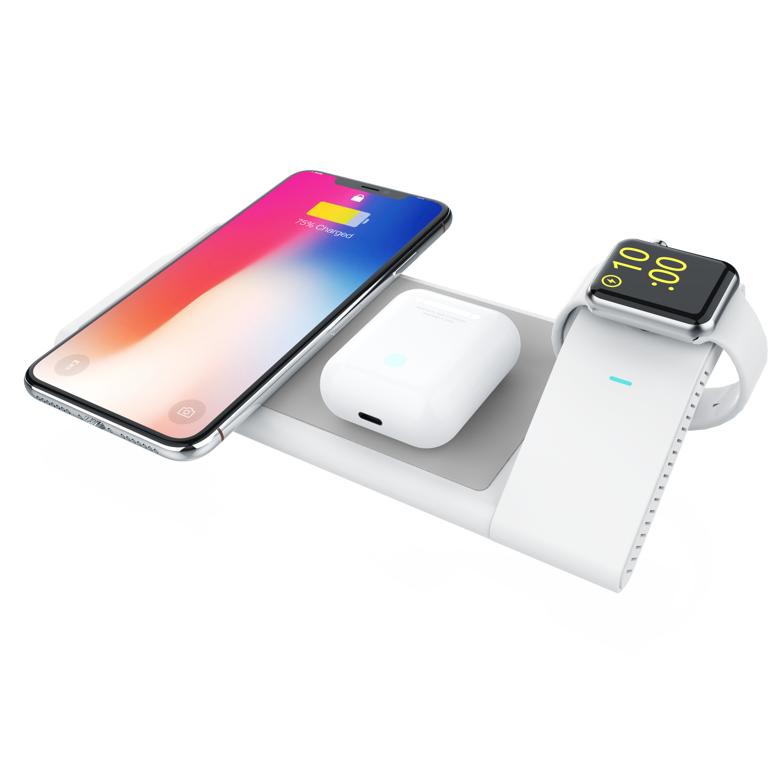 Desktop Type Wireless Charger with MFi Certified DW06 (Planning)