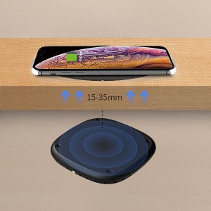 China wholesale China Wireless Charger Long Distance Invisible Marble Wooden Desktop Furniture Under Table Hidden Fast Charging