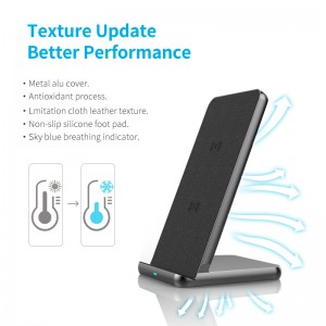 China Cheap Price China Two Way Charging for Iphone Wireless Charger Stand