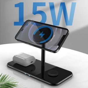 Professional China China Thin 6.6mm 5W 7.5W 10W 15W Magnetic Wireless Charger for iPhone