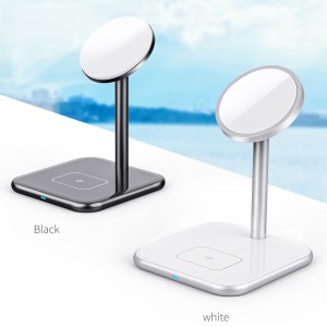China OEM Factory 2 in 1 Wireless Charging for iPhone Holder Wireless Charger