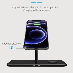 Low MOQ for China 15W Max Fast Charging Magsafe Magnetic Wireless Charger for iPhone 12
