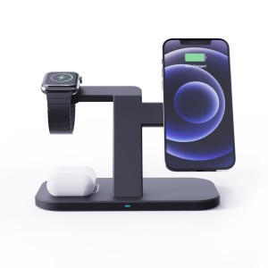 Stand Type Wireless Charger With MFi and MFM Certified SW15 (Planning)