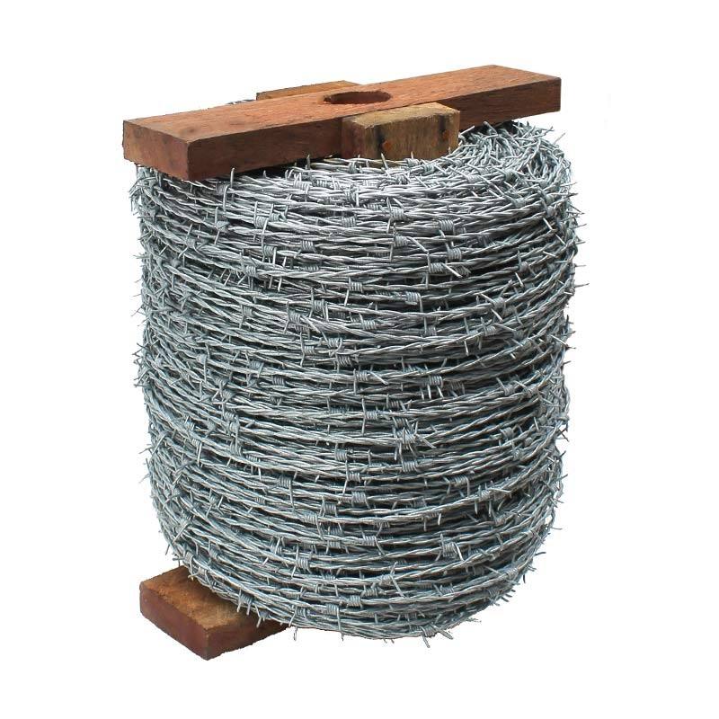 Pvc Coated 4 Point Barbed Barb Wire double reverse twisted barbed wire Featured Image