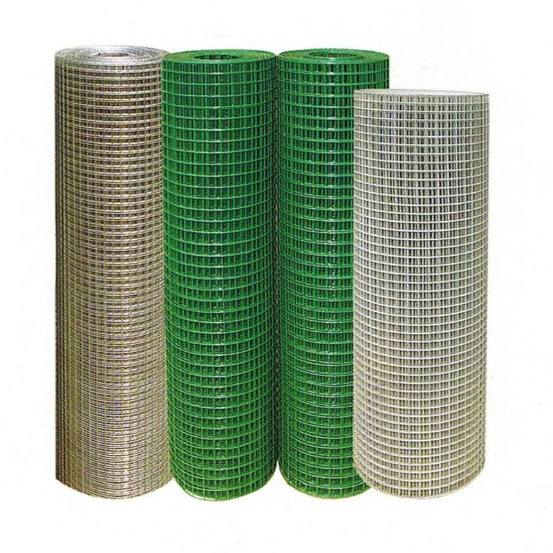 PVC coated welded wire mesh plastic coated green color wire mesh Garden fence Featured Image