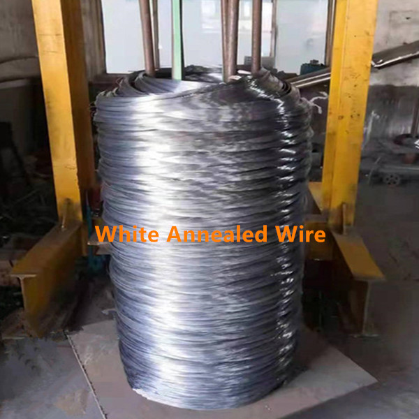 The difference between white annealed wire and black annealed wire