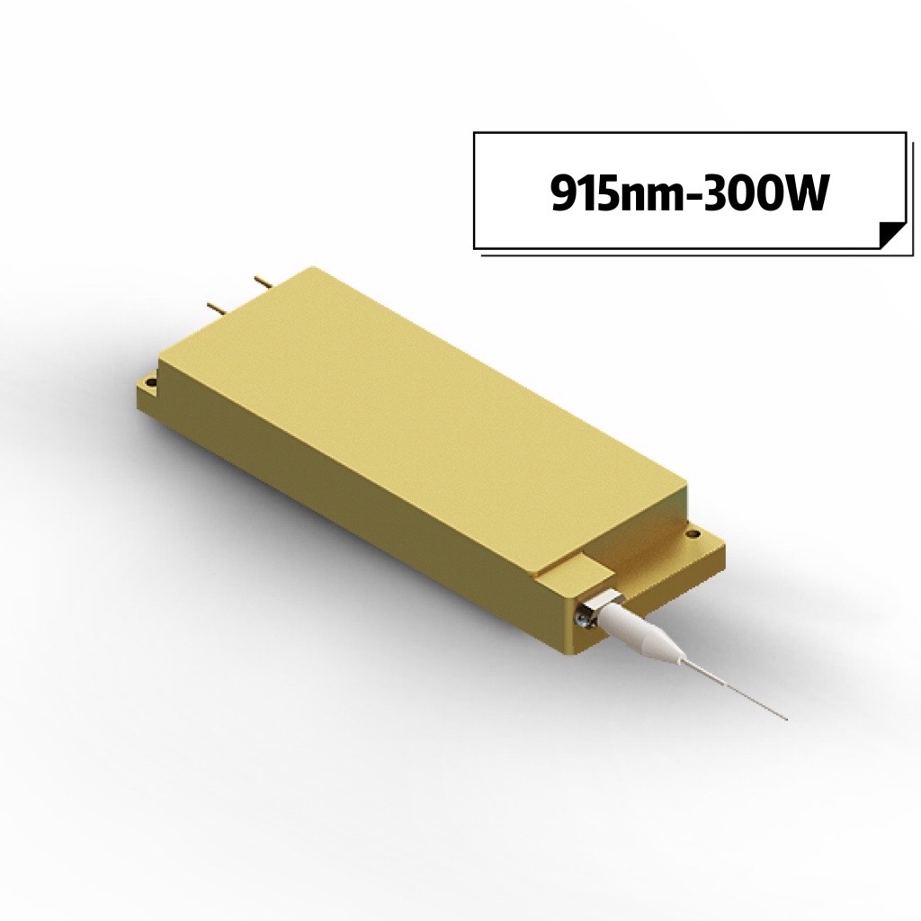 915nm 300W Fiber coupled diode laser used in fiber laser pump source