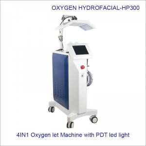 4 in 1 PDT hydrodermabrasion pigmentation removal water oxygen jet peel machine HP300