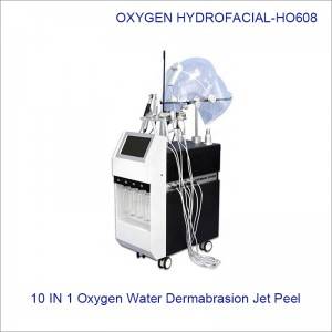 Multifunctional 10 in 1 facial care skin Moisturizing hydra oxygen jet peel facial care machine HO608