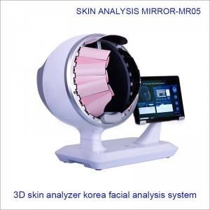 3D Mirror Facial Skin Analysis Face Detectores Skin UV Light Skin  Scanner MR05