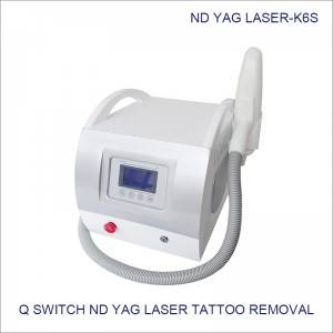Portable Q-switch nd yag laser 1064nm 532nm 1320nm  laser tattoo removal K6S