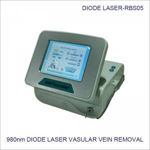 980nm Diode laser vascular remover spider vein remover machine RBS05