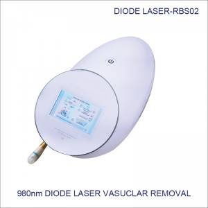 Portable 980nm diode laser vascular removal spider removal  RBS02