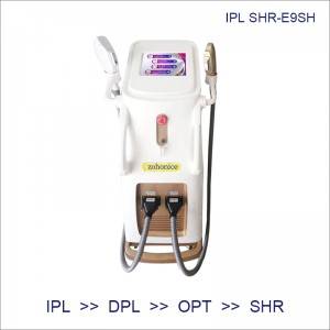 Permanently OPT SHR DPL IPL fast laser hair removal beauty equipment E9SH