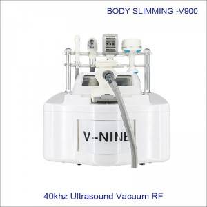Vacuum RF 40K Cavitation Roller Cellulite Reduction Body Massager Velashape Slimming Machine V900