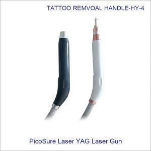 Handheld Picosure Laser gun yag laser tattoo removal handipiece HY-4