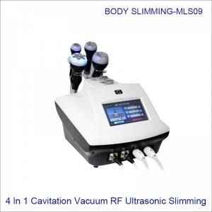 4 In 1 40K Cavitation Vacuum RF Ultrasonic Cellulite Slimming device MLS06