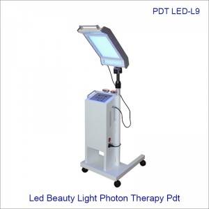 Photodynamic led beauty light photon facial skin rejuvenation led bio lamp light therapy L9