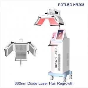 Hair regrowth device 650nm Diode laser Hair Growth Machine HR208