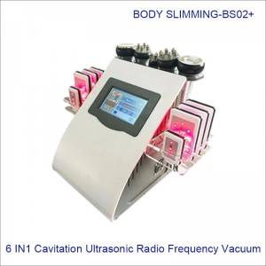 9 N 1 Bioplar RF 40K  Cavitation Lipo laser Slimming Machine cellulite reduction for Body Shape Beauty Equipment BS02+