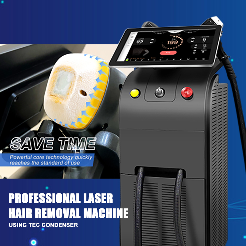 Mesin laser hair removal profesional kanggo didol