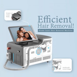 2024 Portable 808nm Diode Laser Hair Removal Machine