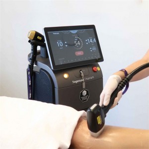 Hot Sale Beauty Salon Equipment 4k Android System Diode Laser Soprano Titanium Hair Removal Machine