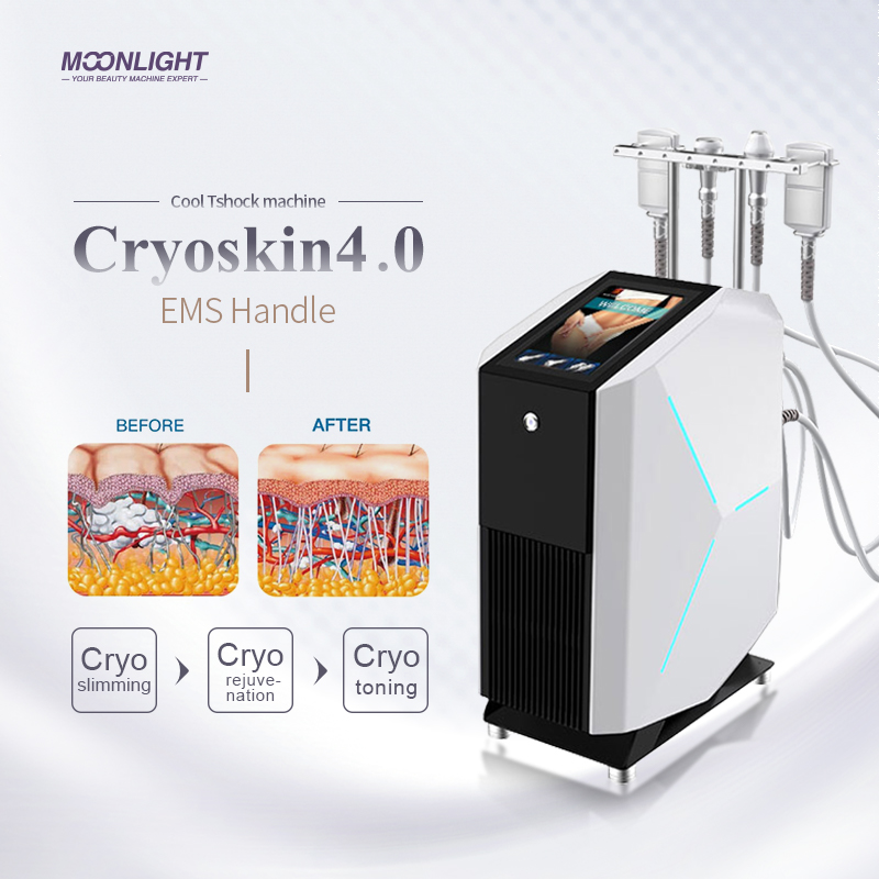 Cryoskin 4.0 기계 비용 – Cryo+Thermal+EMS의 세 가지 최첨단 기술 통합
