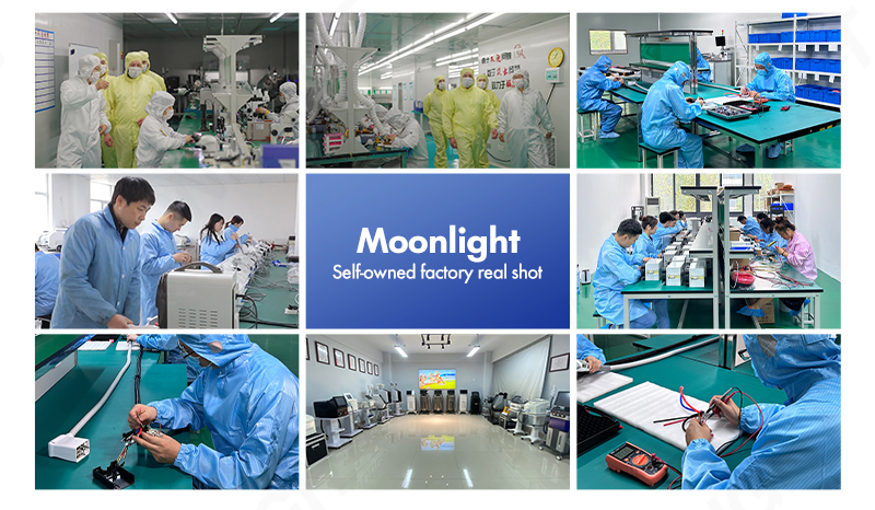 Ledande märke av skönhetsmaskiner med 18 års erfarenhet - Shandong Moonlight Electronics