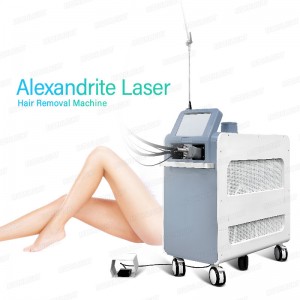 2024 Alexandrite Laser Cire Gashi Machine