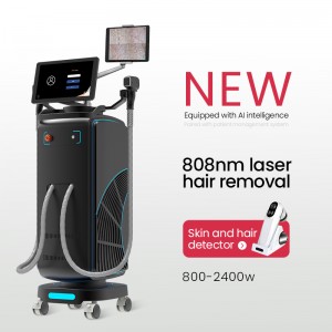 2024 AI laser hårfjerningsmaskine pris