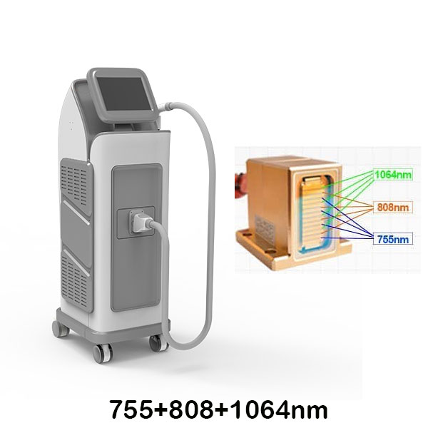 Best price 755+808+1064 diode laser hair removal machine for salon Featured Image