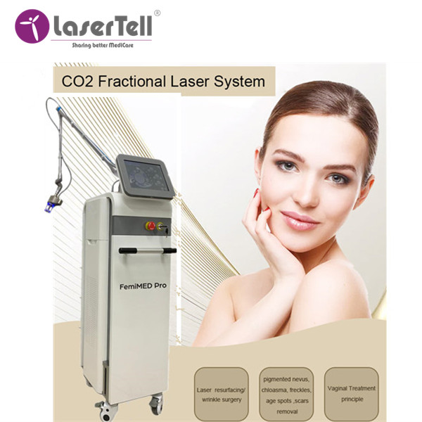 China wholesale Co2 Laser Machine - Touch Screen Radio Frequency Co2 Laser Beauty Machine Marks Removal Acne Removal – LaserTell