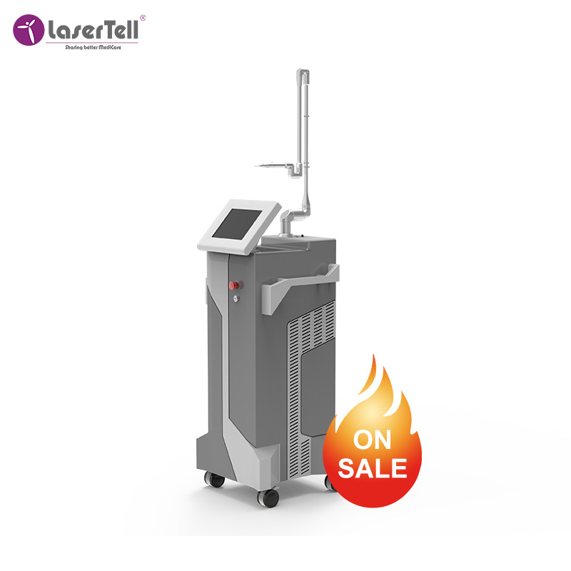 Amazing beauty equipment LaserTell Ghost for wrinkle/scar removal/acne/vaginal tightening/righting skin