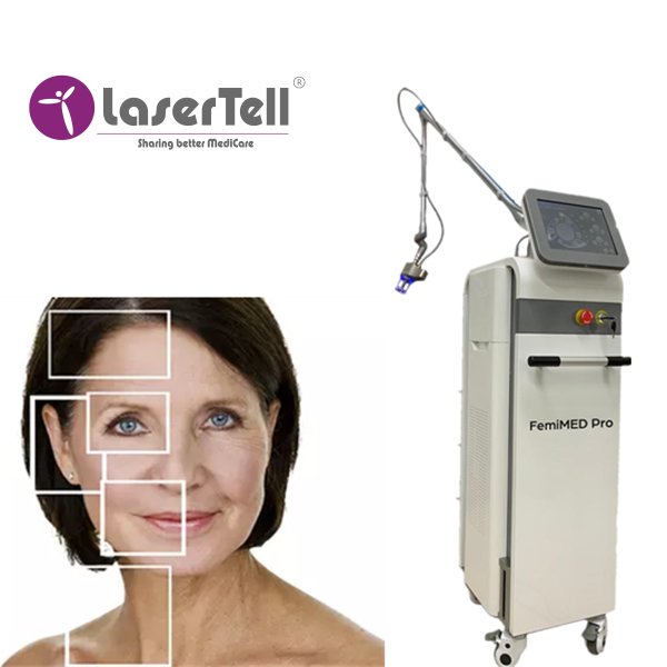 Lasertell Portable Co2 Fractional Laser Machine Vaginal Treatment Rejuvenation
