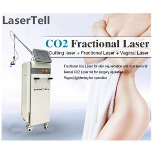 LaserTell Ce Certified Skin Rejuvenation Vaginal Tightening 10.4 Inch Screen Fractional Laser Machine