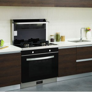 Integrated stove & cupboard,Stainless steel  cabinet Integrated kitchen