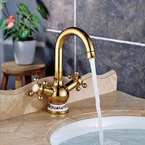 2019 China New Design China High Quality Chrome Bathtub Bathroom Mixer Brass Faucet (VT14301)