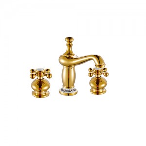 2019 China New Design China High Quality Chrome Bathtub Bathroom Mixer Brass Faucet (VT14301)