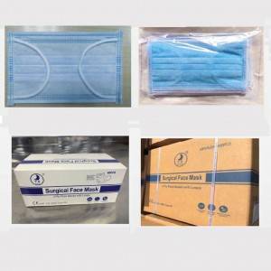 Wholesale Price China Wholesale Stock Lot 3ply  Nonwoven Disposable   Face Mask / Facial Protective Masks / Facemask